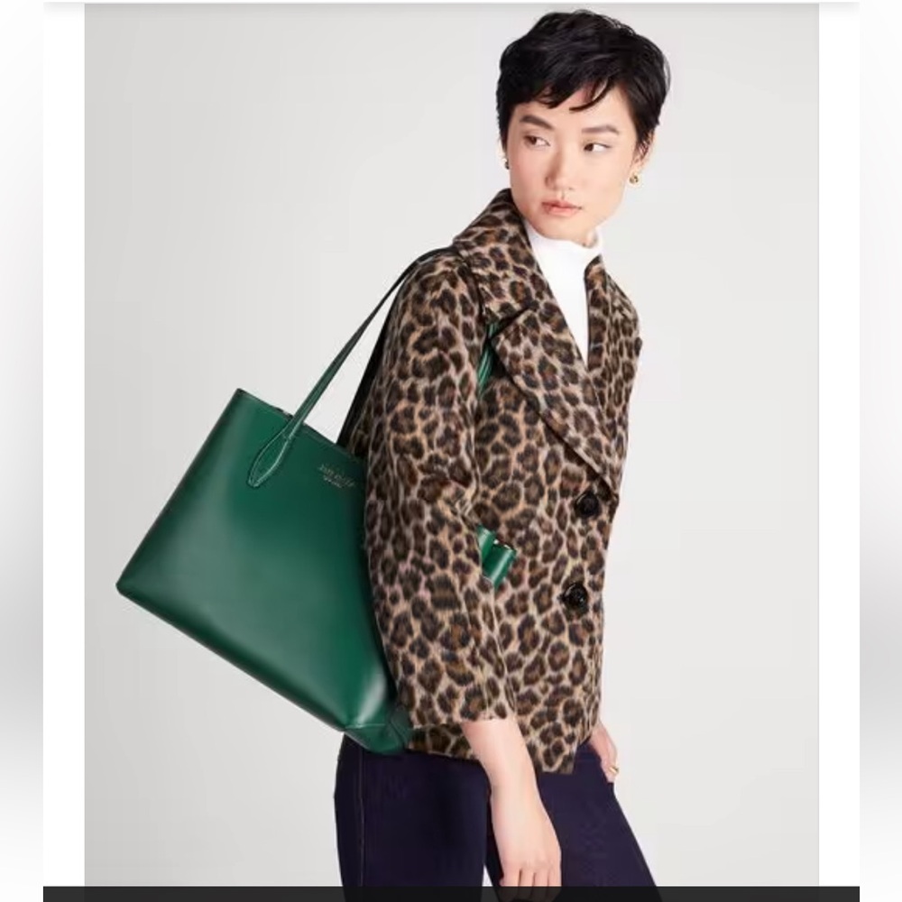 Kate Spade All Day Large Emerald Green Tote - Picture 9 of 11